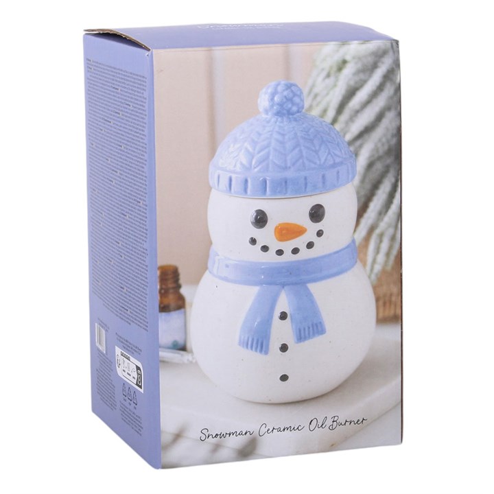 Winter Snowman Oil Burner