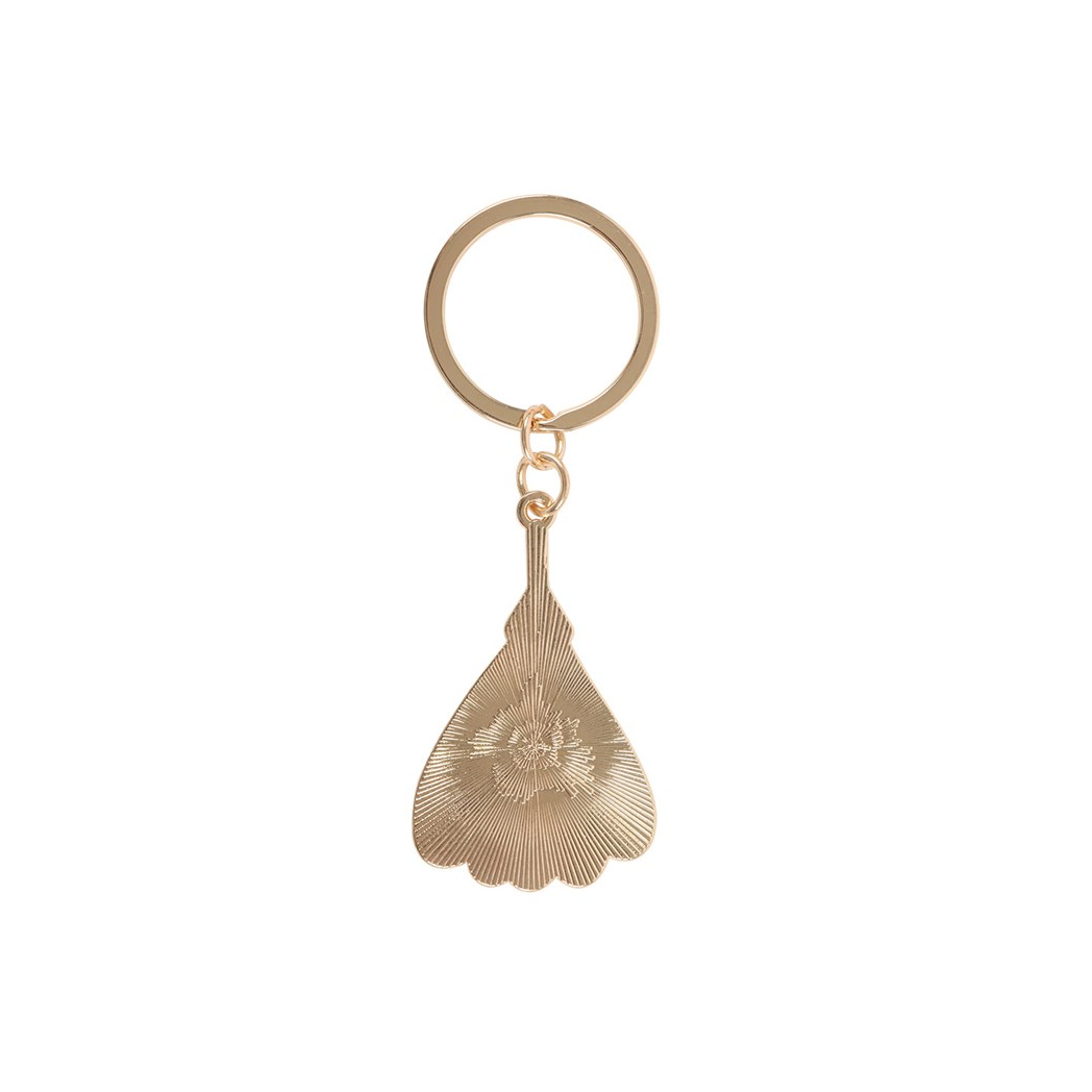 Thank You for Helping Me Grow Flower Keyring