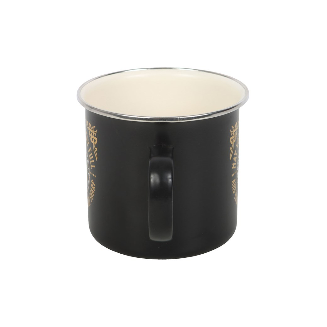 Viking Compass Enamel Mug