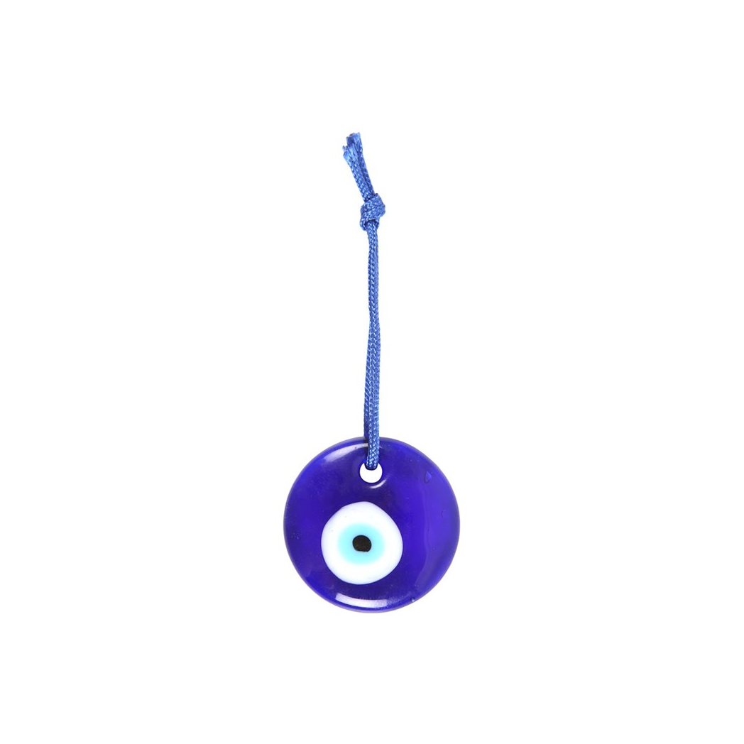 Glass All Seeing Eye Protection Charm