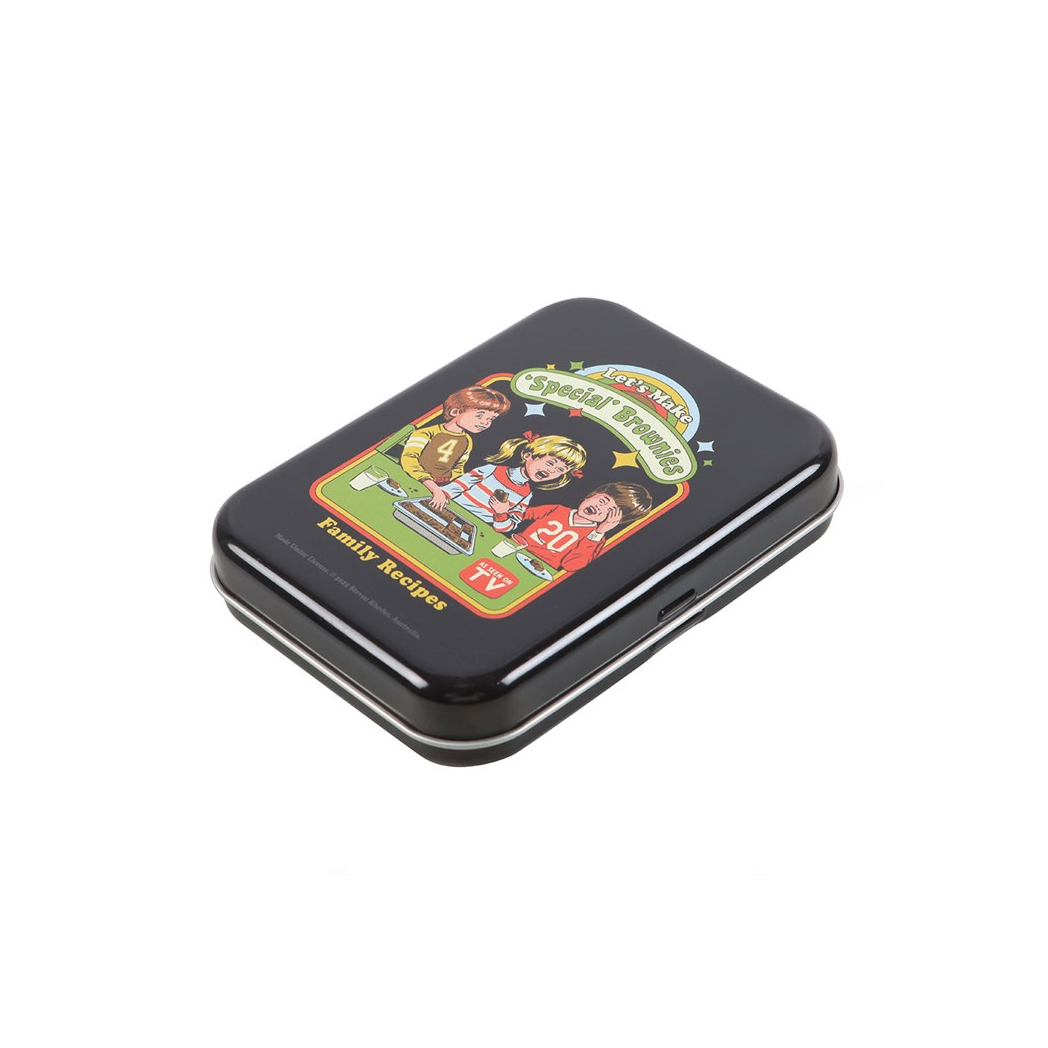 Let's Make Brownies Stash Tin by Steven Rhodes