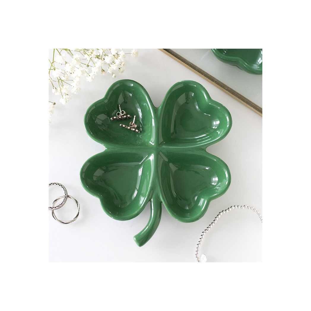 Four-Leaf Clover Trinket Tray