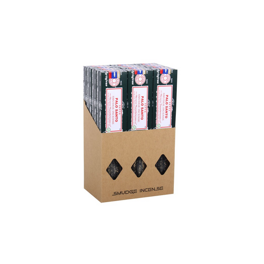 12 Packs of Satya Palo Santo Smudge Incense 25g
