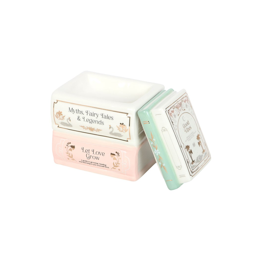 Book Stack Oil Burner and Wax Warmer