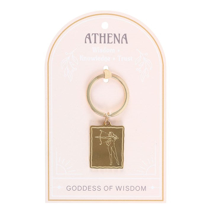 Athena Goddess Talisman Keyring