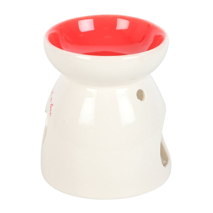 All You Need is Love Heart Oil Burner and Wax Warmer