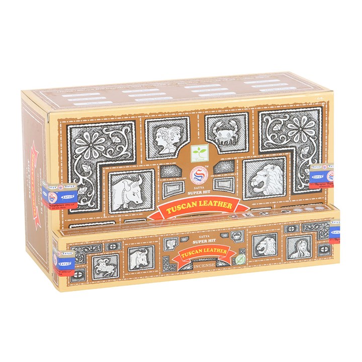 12 Packs of Superhit Tuscan Incense Sticks by Satya