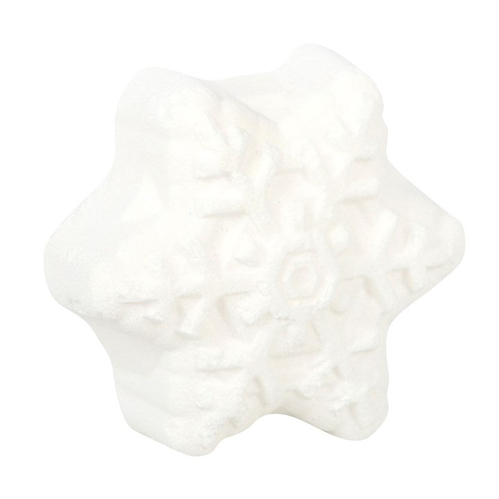 Frosted Coconut Snowflake Bath Bomb