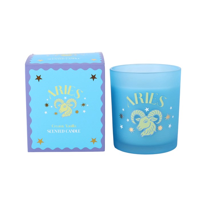 Zodiac Zest Aries Creamy Vanilla Candle