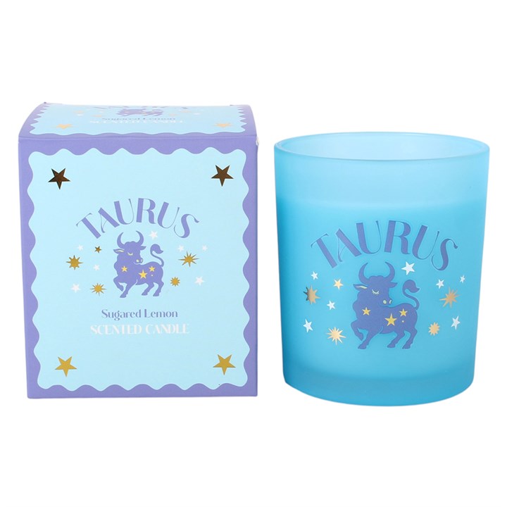 Zodiac Zest Taurus Sugared Lemon Candle
