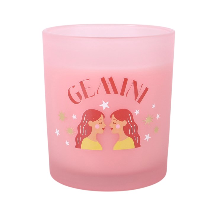 Zodiac Zest Gemini Wild Strawberry Candle
