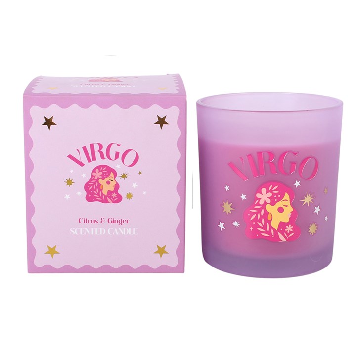 Zodiac Zest Virgo Citrus & Ginger Candle