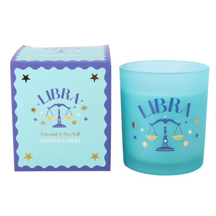 Zodiac Zest Libra Coconut & Sea Salt Candle