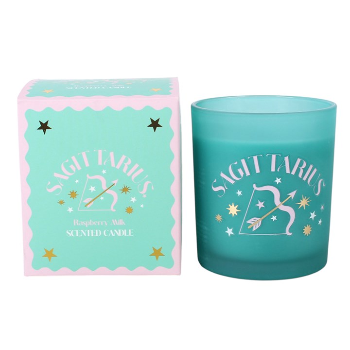 Zodiac Zest Sagittarius Raspberry Milk Candle
