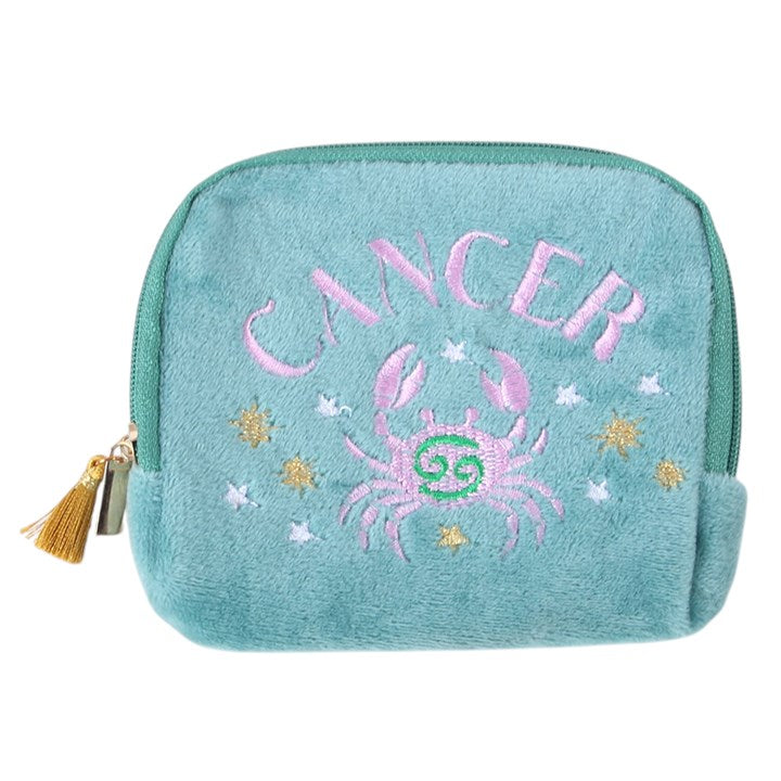 Zodiac Zest Cancer Velvet Pouch