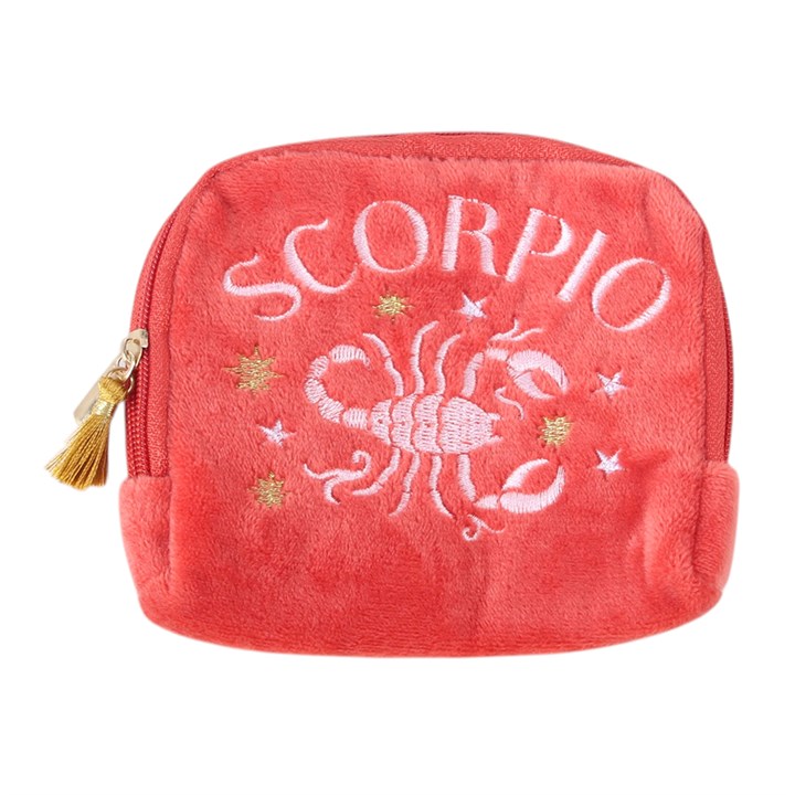 Zodiac Zest Scorpio Velvet Pouch