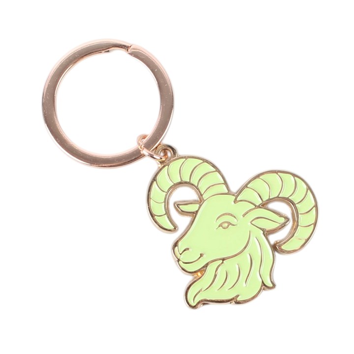 Zodiac Zest Aries Keyring