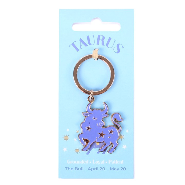 Zodiac Zest Taurus Keyring