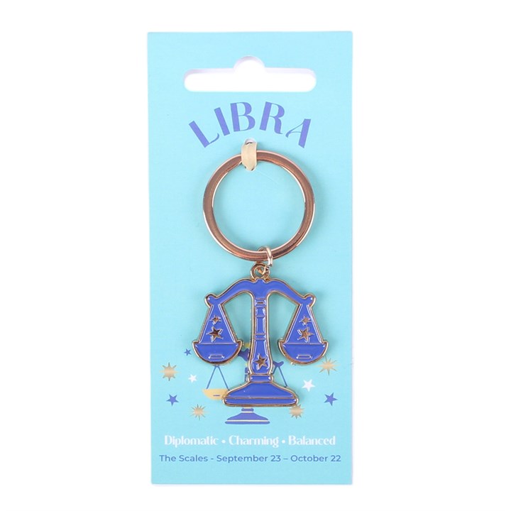 Zodiac Zest Libra Keyring