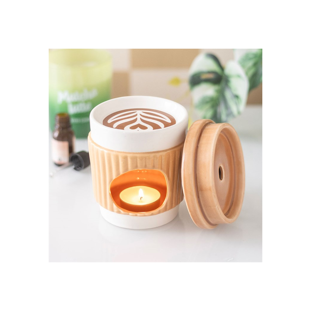 Coffee Cup Oil Burner
