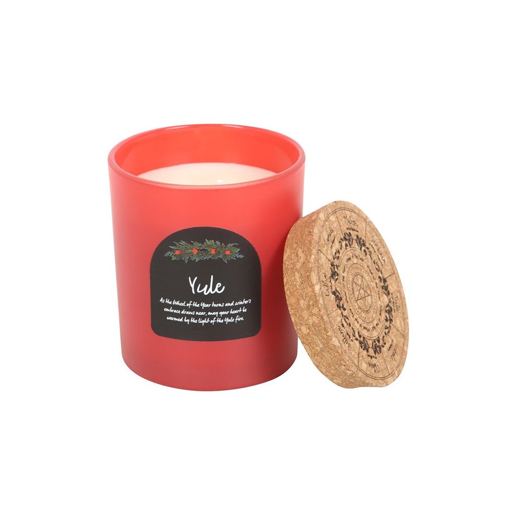 Yule Wintergreen Wheel of the Year Candle