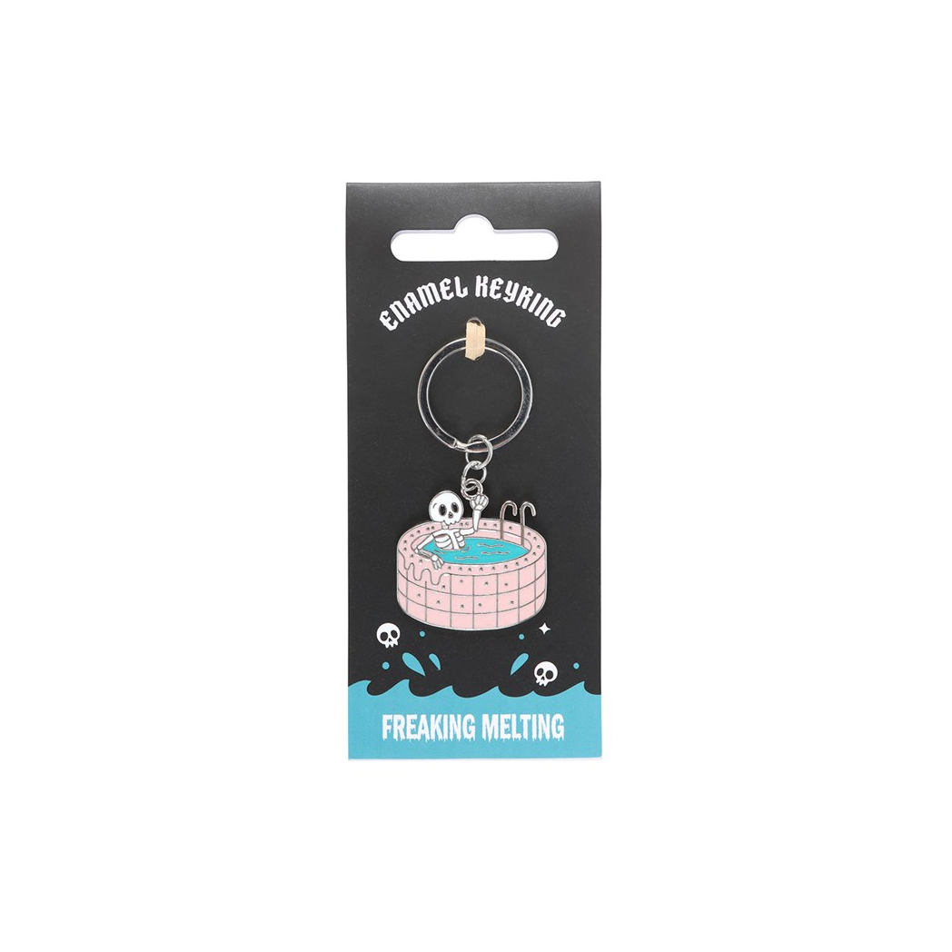 Dead Cool Skeleton Keyring