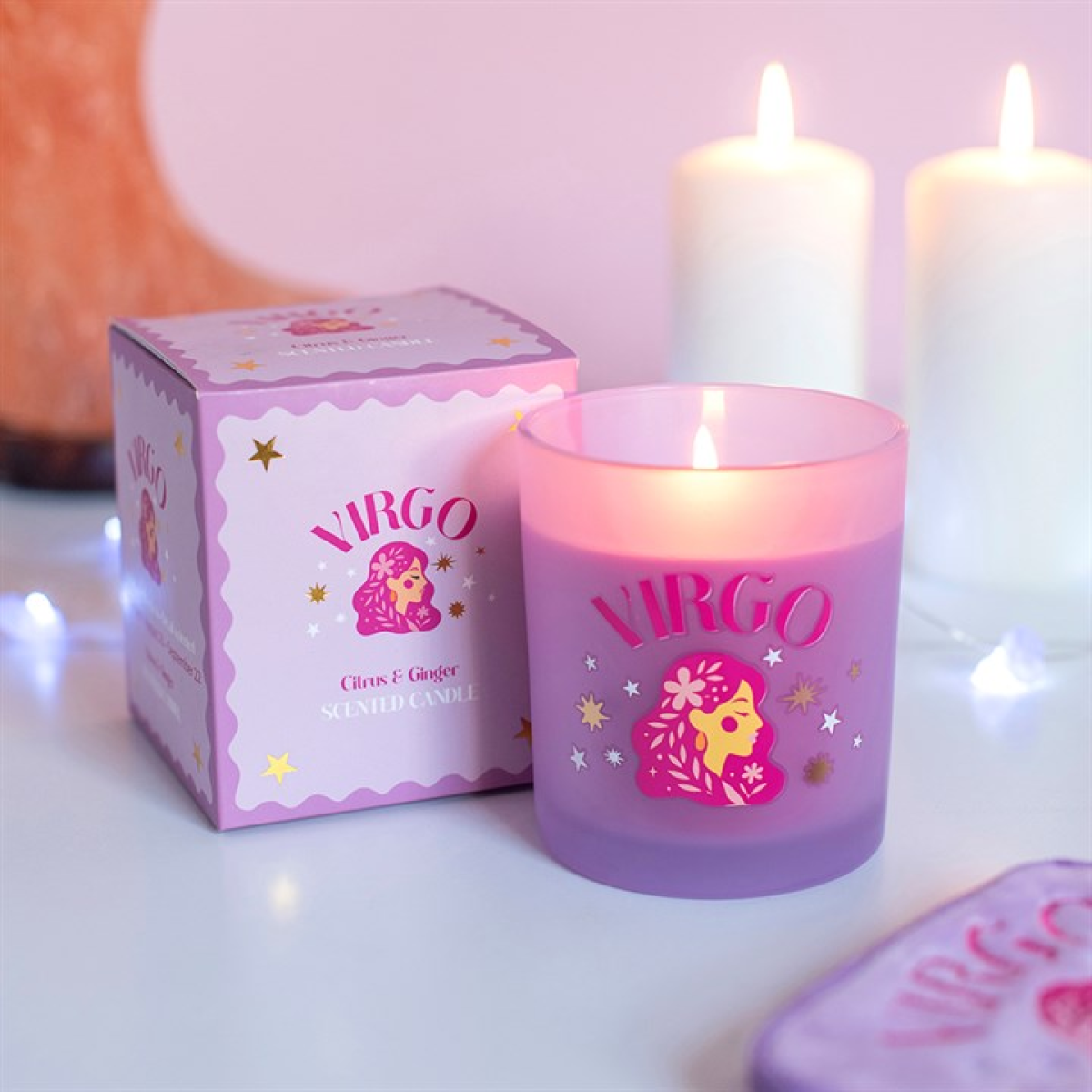 Zodiac Zest Virgo Citrus & Ginger Candle