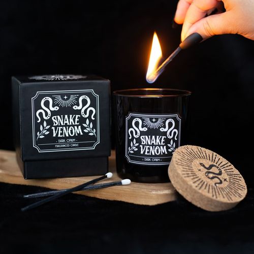 Snake Venom Dark Opium Candle