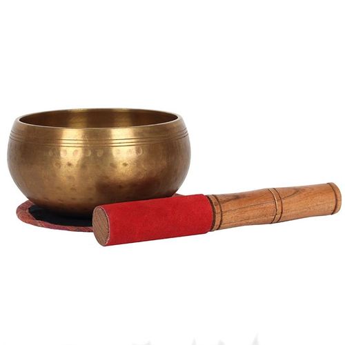 12cm Beaten Brass Singing Bowl