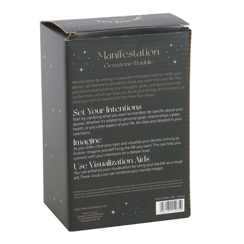 Citrine Manifestation Christmas Bauble Kit